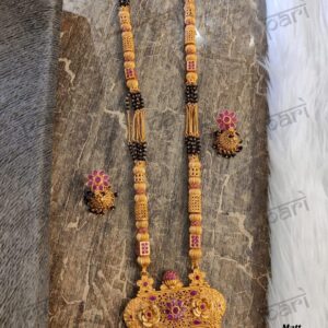 Rajwadi mangalsutra on sale online shopping